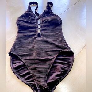 Ralph Lauren Brown One Piece Swimwear